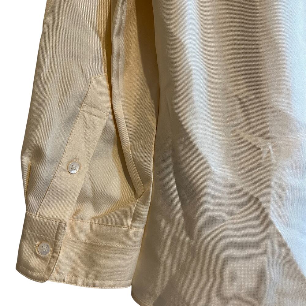 Tory Burch Silk Bow Long Sleeve Blouse French Cream Size 4 - Picture 5 of 10